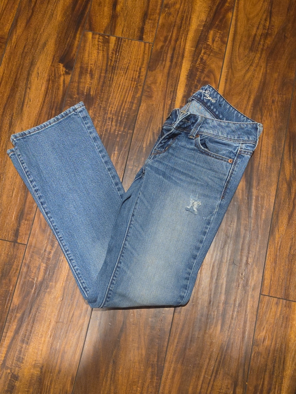 American Eagle Outfitters Women’s Medium Blue Bootcut Jeans
